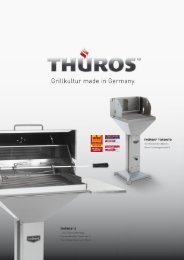 Thueros Katalog 2012 - Grillkultur made in Germany