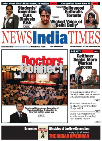 News India Times "Doctors Connect" - American Association of ...