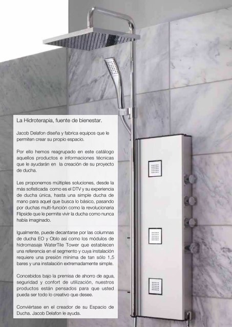 Duchas & Hidroterapia catálogo - Venespa