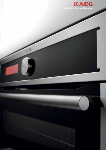 Hornos cocina, AEG Electrolux catalogo pdf. - Venespa