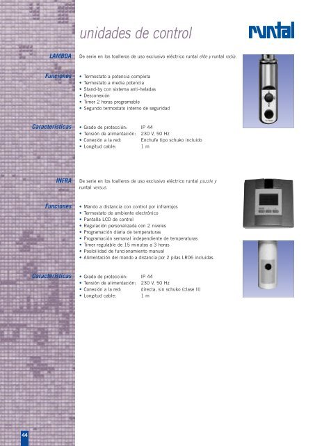 Lista o catálogo tarifa de precios radiadores eléctricos - Venespa