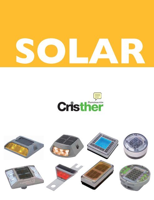 Solar iluminación, catálogo de luces solares. - Venespa