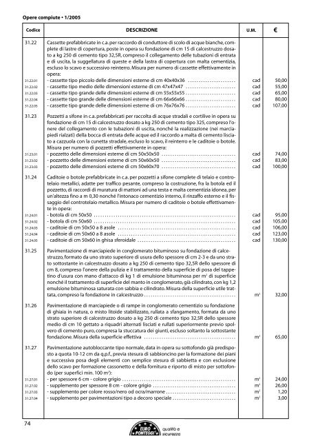prezziario3.pdf - Camera di Commercio di Bologna