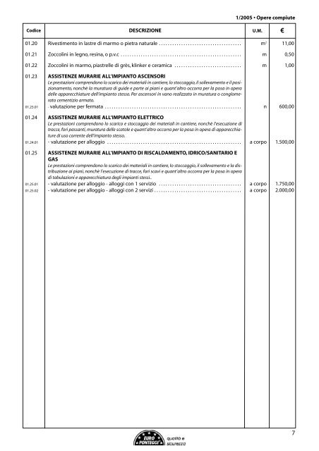 prezziario3.pdf - Camera di Commercio di Bologna