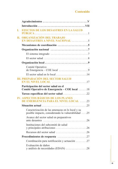 Preparativos de salud para situaciones de desastres - CIDBIMENA