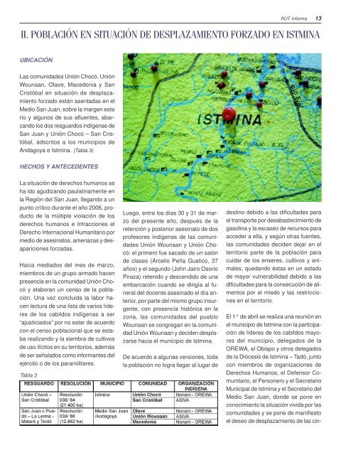 BoletÃ­n Especial RUT Informa. Estudio de Caso No. 14. Septiembre ...