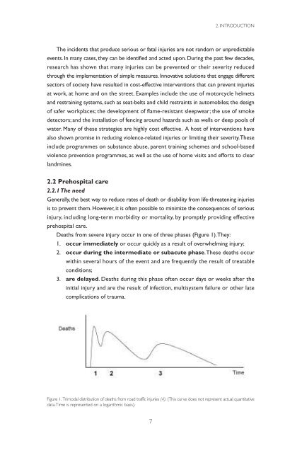 Prehospital trauma care systems - World Health Organization