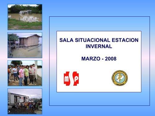 Informe Sala de SituaciÃ³n. Acciones en salud por provincia.