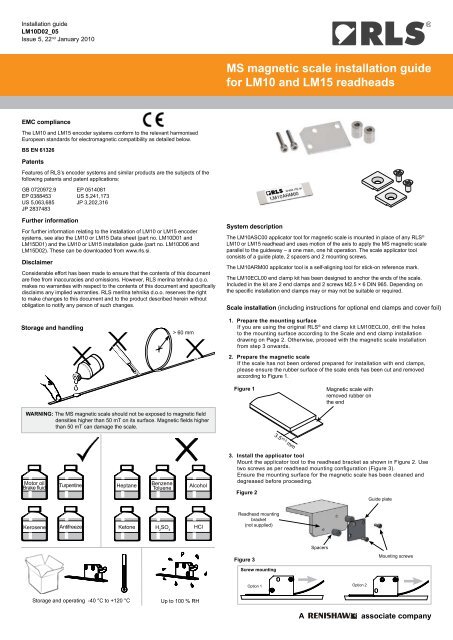 MS magnetic scale installation guide for LM10 ... - Resource Centre