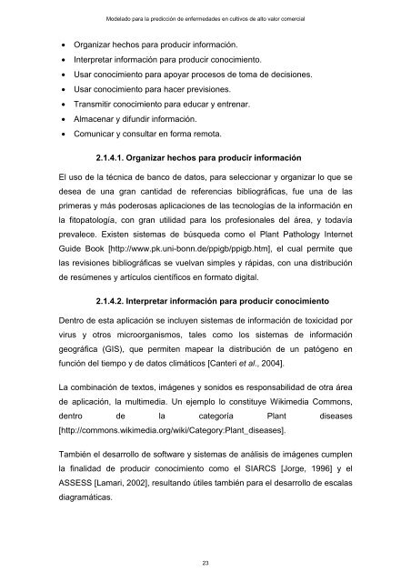 Modelado prediccion enfermedades cultivos - edUTecNe ...