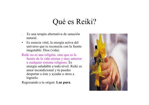 (Microsoft PowerPoint - Reiki 1 web.ppt [S\363lo lectura]) - Emagister
