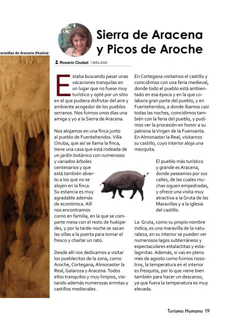 Revista Turismo Humano 19. 20 experiencias en Andalucía