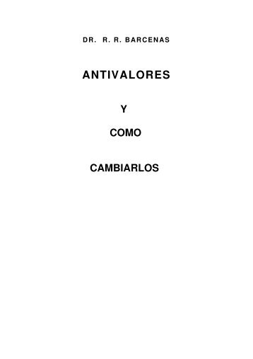 ANTIVALORES - Emagister