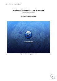 Download guida: Universo Linux parte seconda - PDF - Majorana