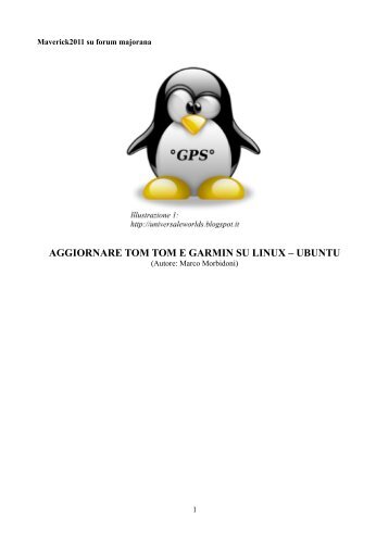 TomTom Garmin su Linux Ubuntu - PDF - Majorana