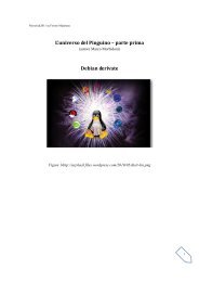 Download guida: Universo Linux parte prima - PDF - Majorana