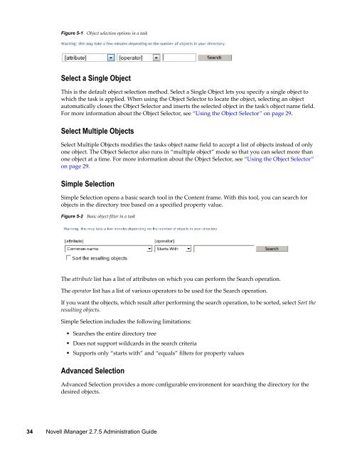 Novell iManager 2.7.5 Administration Guide - NetIQ