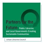 Partners for the Future: Public Libraries and Local - LibraryWorks.com