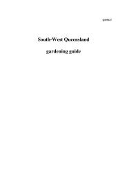 South-West Queensland gardening guide - South West NRM