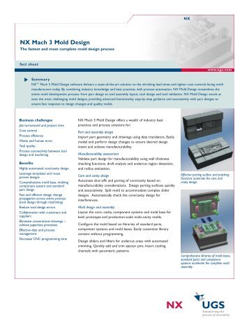 NX Mach 3 Mold Design