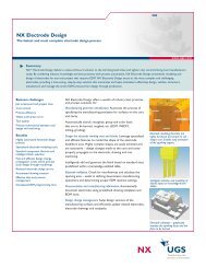 NX Electrode Design Fact Sheet