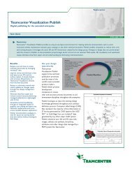 Teamcenter Visualization Publish - SOVA Digital