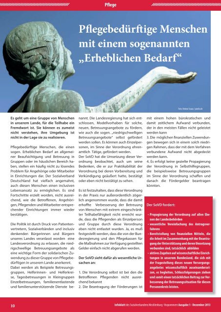 Infoblatt - Sozialverband Deutschland e.V., Landesverband ...