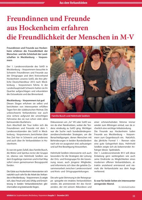 Infoblatt - Sozialverband Deutschland e.V., Landesverband ...