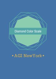 Diamond Color |AGI NewYork