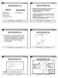 METHODEN IIa METHODEN IIa METHODEN IIa METHODEN IIa ...