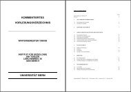 KVV HS 1998 (pdf, 133KB) - Institut fÃ¼r Soziologie - UniversitÃ¤t Bern