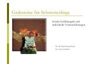 Grabsteine fÃ¼r Schmetterlinge: Soziale GefÃ¼hlsregeln und ...