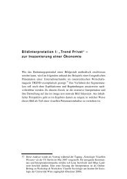 Bildinterpretation I - Institut fÃ¼r Soziologie - UniversitÃ¤t Wien