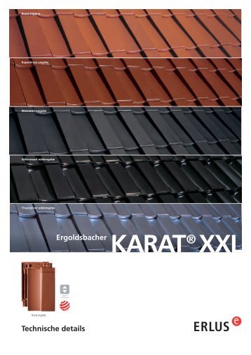 KARAT® XXL Ergoldsbacher - Erlus AG