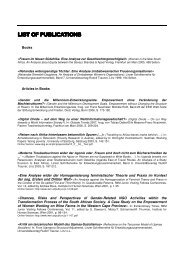 LIST OF PUBLICATIONS