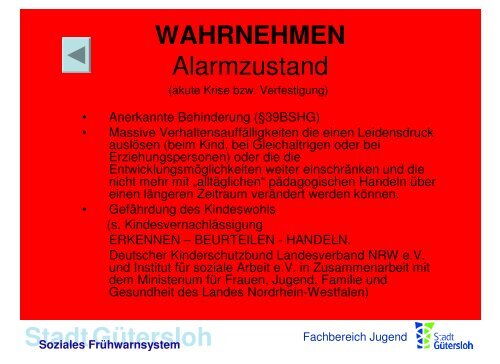 Stadt Gütersloh - Frühe Hilfen für Kinder und Familien. Soziale ...