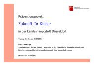 in der Landeshauptstadt Düsseldorf - Frühe Hilfen für Kinder und ...