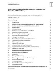 Bericht und Entwurf des Departementes des Innern (636 kB, PDF)