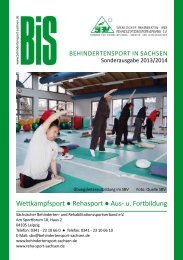 Wettkampfsport Rehasport Aus- u. Fortbildung - Verlag Volker ...