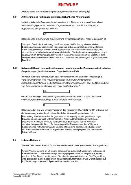 Antrag - Soziale Stadt Rosenheim