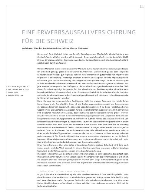 Jahrbuch 2008 - Sozialhilfe - Kanton Basel-Stadt