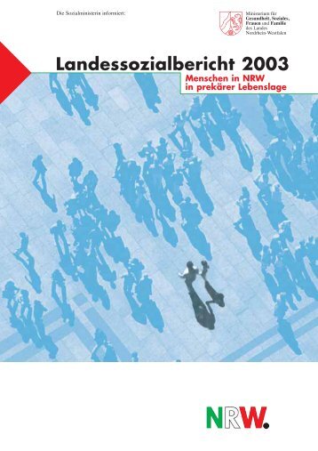 Landessozialbericht 2003 - MGSFF NRW - Sozialpolitik aktuell