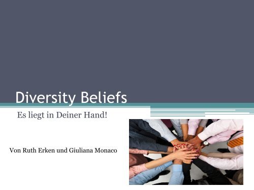 Diversity Beliefs - Sozialpsychologie