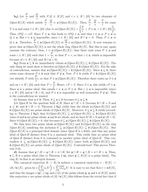 Seidenberg's theorems about Krull dimension of polynomial rings ...