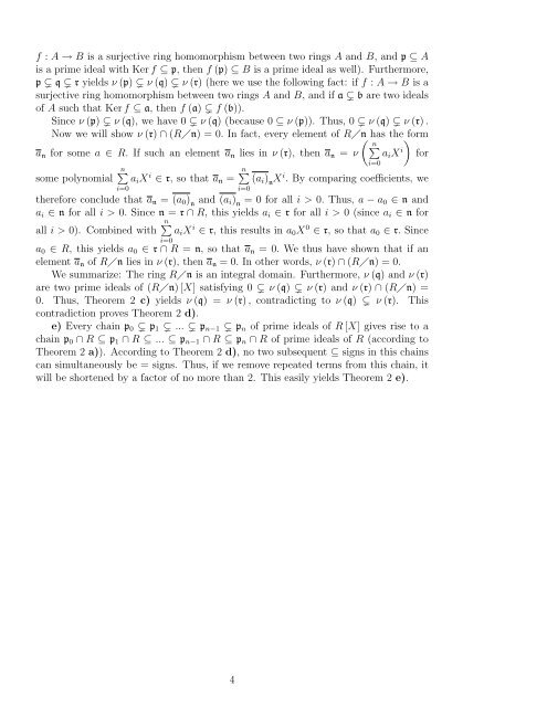 Seidenberg's theorems about Krull dimension of polynomial rings ...