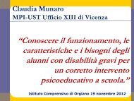 Presentazione di Munaro Claudia