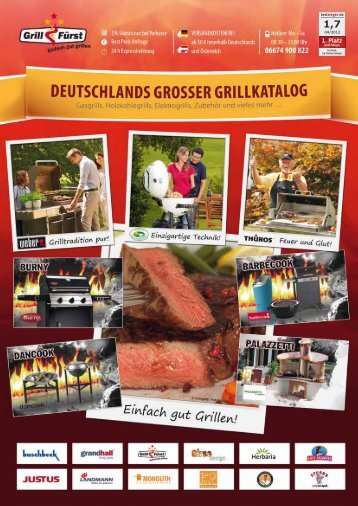 Grill Fürst Katalog - Deutschlands großer Grillkatalog 2012