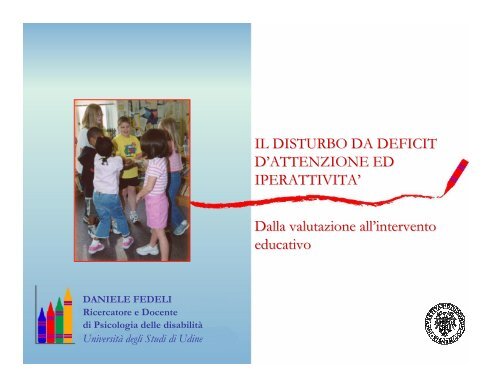 Relazione del dr. Fedeli