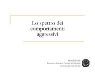Relazione del dr. Fedeli