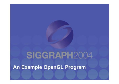 An Interactive Introduction to OpenGL Programming